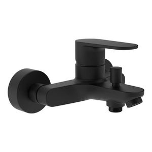 Badmengkraan PRO-X hoh 150mm met omstel Mat Zwart incl. s-koppelingen + handdouche