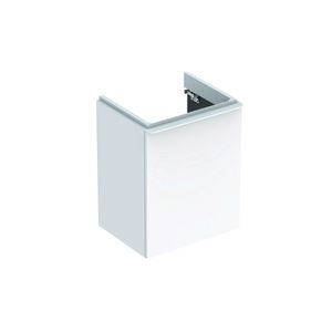 Smyle onderkast v. wastafel 50 Square deur LS-open wit