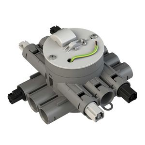 Stekerbare centraaldoos geschakeld lichtpunt 2v CHS75-GT2