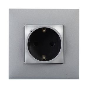 Geconnecteerde Wandcontactdoos 16A ALU VNWN