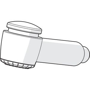 Omschakelbare handdouche met straalregelaar mix 04 HCR