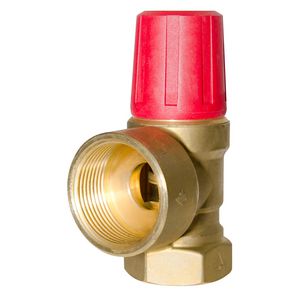 Veiligheidsventiel 1" 10 bar Max. vermogen: 889 kWlf