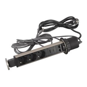 Toren bureau aansluitunit 60 3 WCD + 2 RJ45 + USB