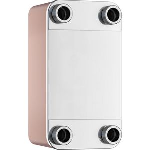 Warmtewisselaar Longtherm gesoldeerd RMB-110-80 AG aansluiting 2.1/2" bu.dr.