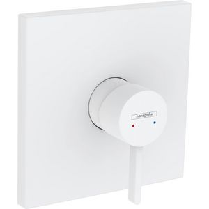 Afbouwdeel Finoris 1-hendel inbouwdouchemengkraan mat wit