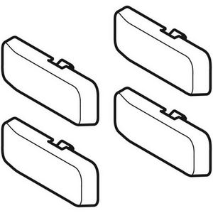 scharnierafdekkingen deuren (4 st.)