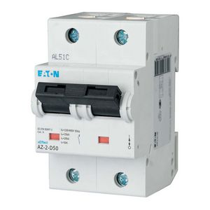 installatieautomaat (MCB) AZ D-karakteristiek 50A 2-polig 25kA