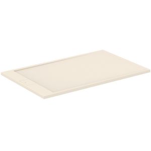 Douchebak ULTRA FLAT I.LIFE rechthoekig 1600x1000x33mm zandbeige  zonder waste (korte zijde)