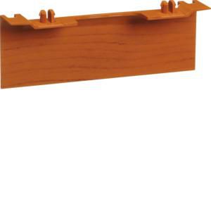 Plintpasstuk universele outlet voor goot 80mm hoog SL kersen