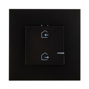 RF-bediening vertrek/aankomst Zwart VNWN