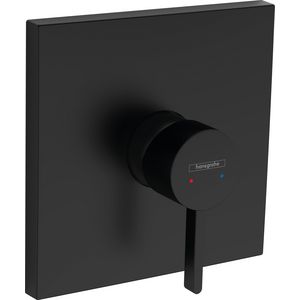 Afbouwdeel Finoris 1-hendel inbouwdouchemengkraan mat zwart