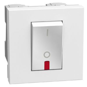 Light Now tweepolige schakelaar - 32A - 2 modules - wit