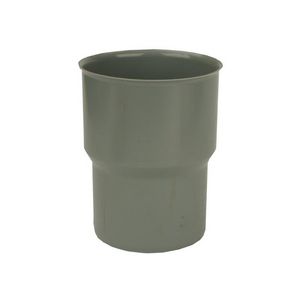 PVC krimpmof 125mm grijs