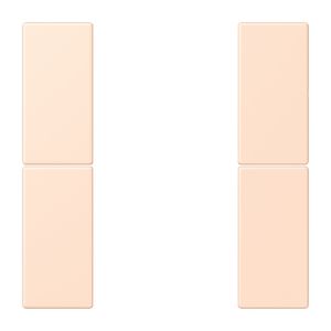 Tastafdekking F50 2-voudig compleet LC32091 KNX