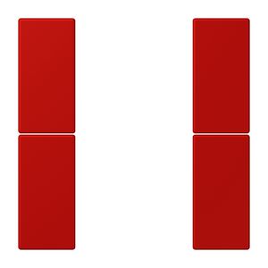 Tastafdekking F50 2-voudig compleet LC32090 KNX
