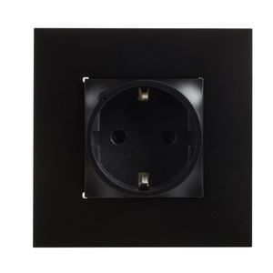 Geconnecteerde Wandcontactdoos 16A Zwart VNWN