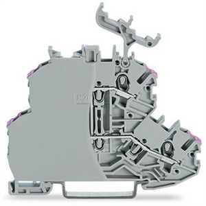 2etageklem 4-draads rijg afsl.plaat 2000-2238/099-000 VVE=50