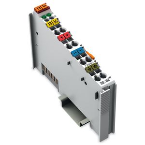 2-kanaals digitale uitgang DC 24V 0,5A lichtgrijs