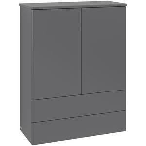 Highboard Antao 814x1039x356mm Antr. Matt Lacquer K47000GK