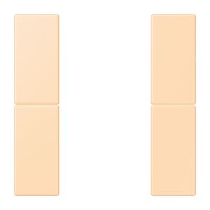 Tastafdekking F50 2-voudig compleet LC32060 KNX