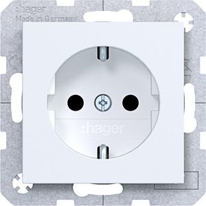 SCHUKO-wandcontactdoos Safety Plus steekkl. A.x/C.x lichtwit