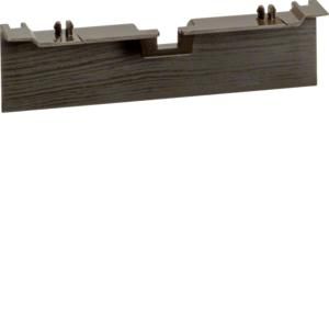 Plintpasstuk voor outlet voor goot 80mm hoog SL sucupira