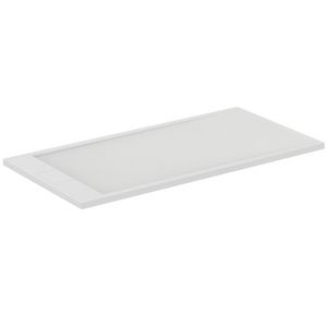 Douchebak ULTRA FLAT I.LIFE rechthoekig 1600x800x33mm wit  zonder waste (korte zijde)