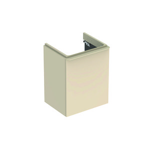 Smyle onderkast v. wastafel 50 Square deur LS-open zandgrijs