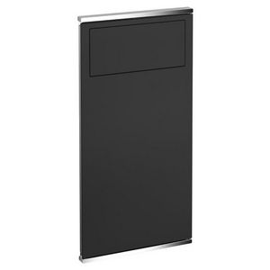 Modul Wastafel 1 schr.en rechts 326x625x143mm verchrd/zwart