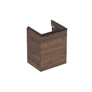 Smyle onderkast v. wastafel 50 Square deur LS-open noten