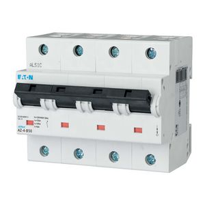 installatieautomaat (MCB) AZ B-karakteristiek 50A 4-polig 25kA