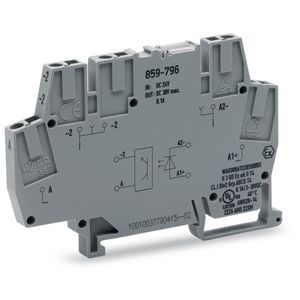 Optocouplermodule Nom. ingangsspanning DC 24V 859-796 VVE=10