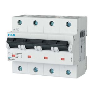 installatieautomaat (MCB) AZ B-karakteristiek 50A 4-polig 25kA