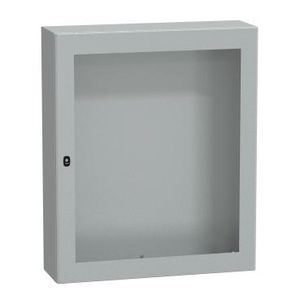 Kast Ruitdeur 1200x1000x300mm IP66 IK08 RAL703 Spacial S3D
