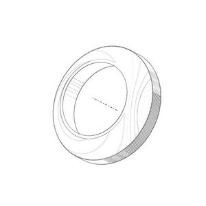 Greep 28x7mm chr 092036005-00