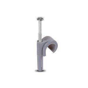 Doos a 100st. Plugclip schroef 11/15mm grijs