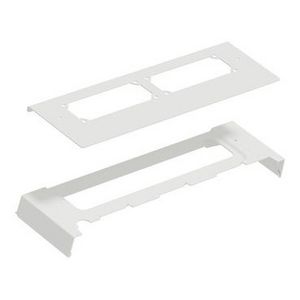 Gland plate interface PrismaSeT G 2 cut-outs FL21 gland pl
