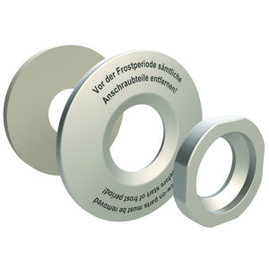 Afvoerhuis tbv DN15 FROSTI