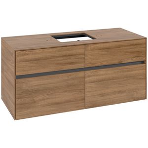 Wastafelonderkast Collaro 1200x548x500mm Oak.Kans C12800RH