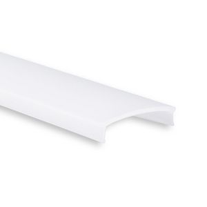 Afdekkap C22 L=2mtr. voor profiel PO13 opaal/gesatineerd