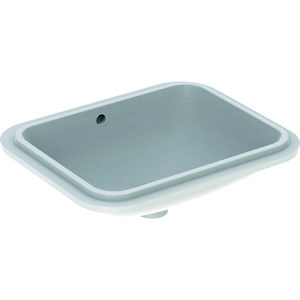 VariForm onderbouwwastafel rechthoekig 45x44cm met overloop wit