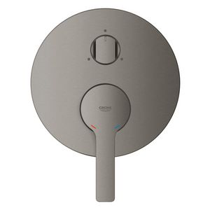 Afbouwdeel Lineare 3-weg hard graphite geborsteld (mat donker grijs)