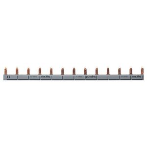 Aansluitrail 1P 13x1 stift
