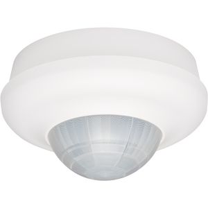 Bewegingsmelder 230V secund. 32m IP54 hoge plafonds opb. Wit