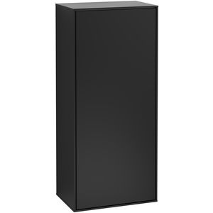 Zijkast Finion 418x936x270mm Black Matt Lacquer F57000PD