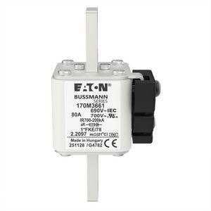 Zekeringelement FUSE 80A 690V 1 FKE/78 AR UC
