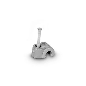 Doos a 100st. Spijkerclip 2,75/4mm grijs