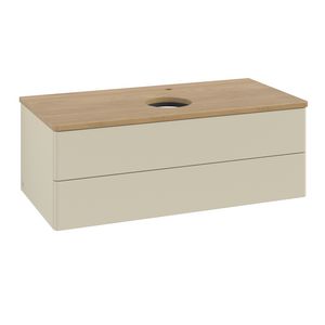 Wastafelonderkast Antao 1000x360x500mm S.Grey Matt Lacquer L20051HJ