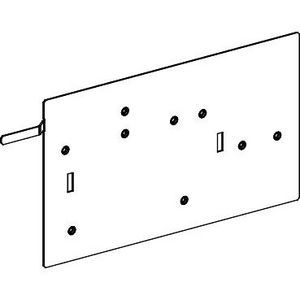 PLATE KSB TAP-OFF FOR GATEWAY Canalis VVE=5