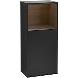 Zijkast Finion 418x936x270mm Black Matt Lacquer G500GNPD